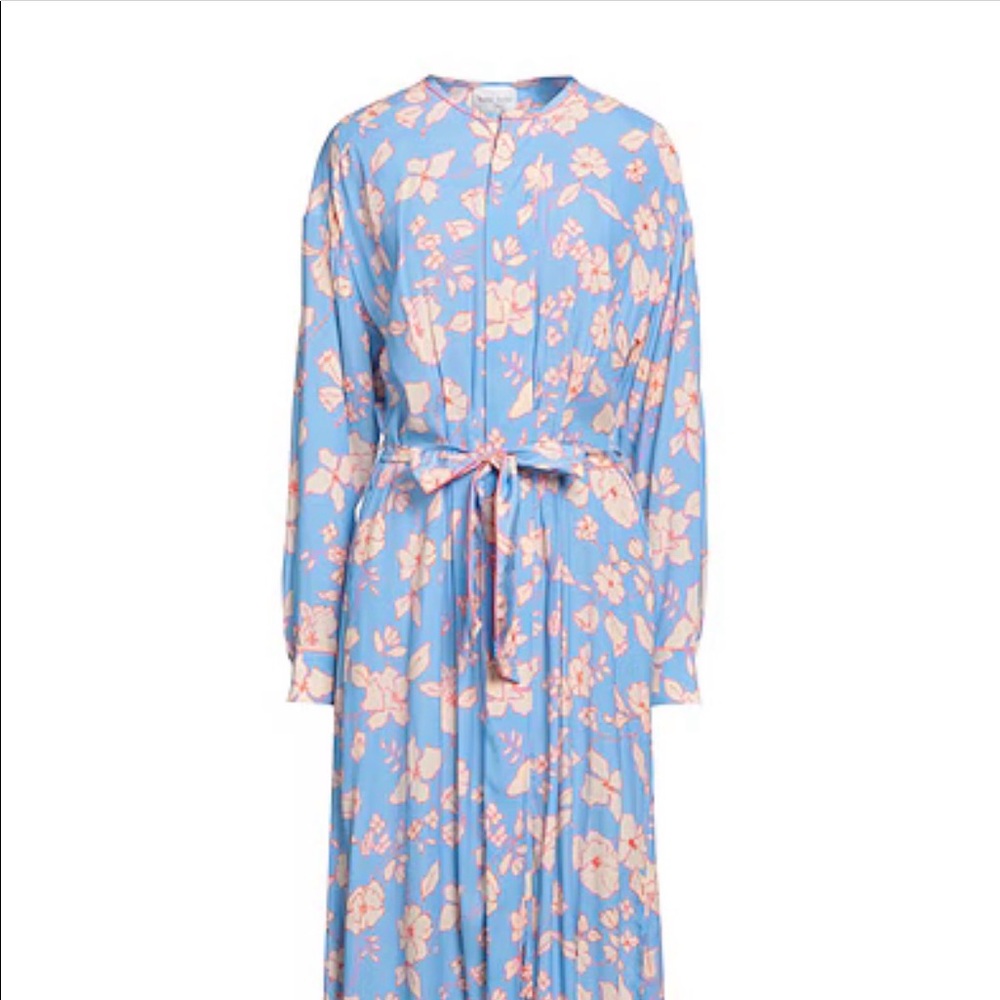 Forte Forte Blue Multi Shirt Dress Size M (Brand 2)